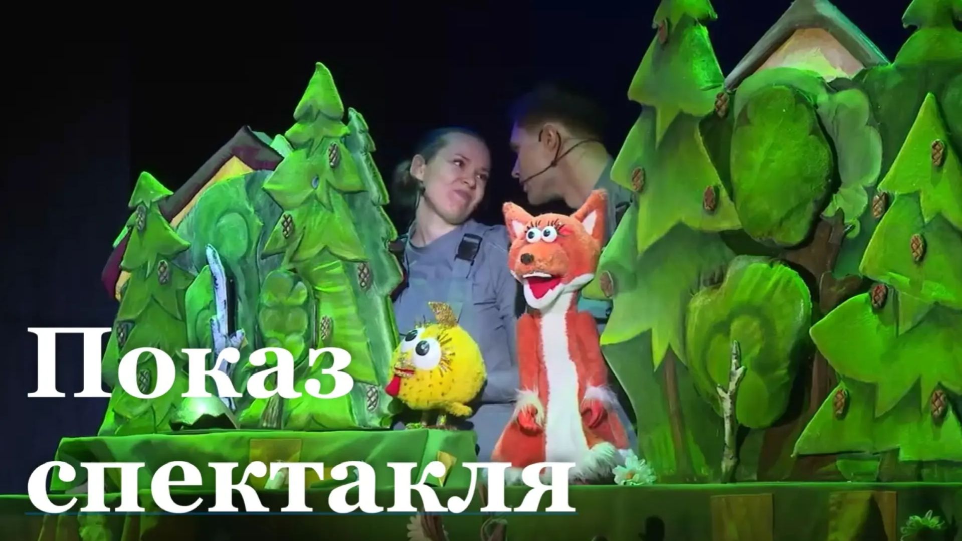 В Луганском театре кукол состоялся показ спектакля 