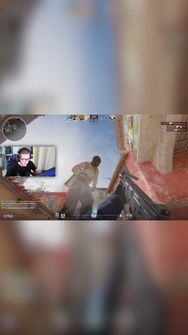 На лаки вытащил раунд с MAG-7😁