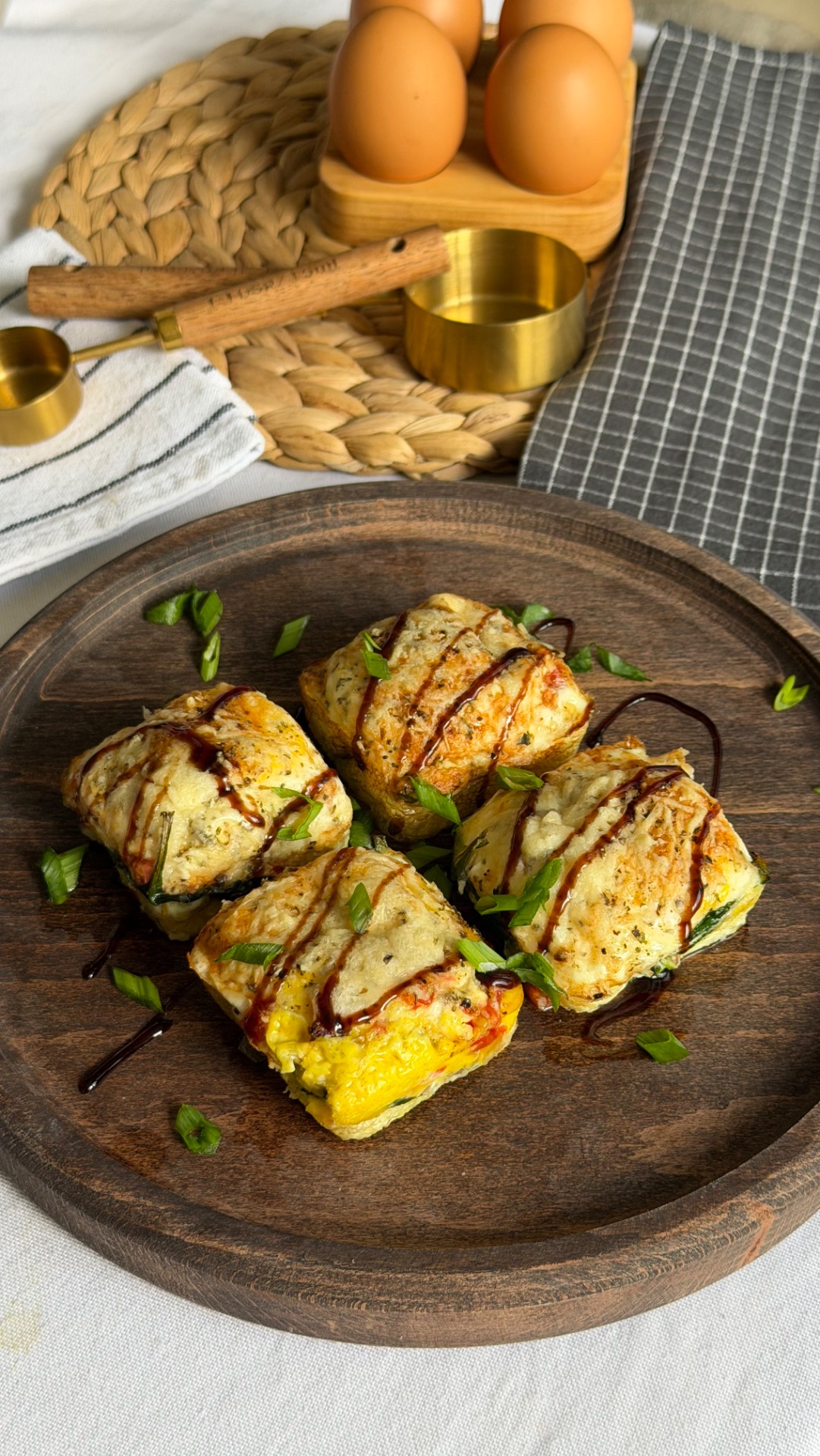 Омлет с собой на перекус 🥪