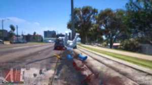 GTA 5 - Непобедимый и Зеленый фонарь ПРОТИВ вилтрумитов  Битва за вторжение на Землю!