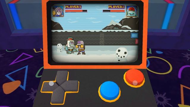 играю  за разных бойцов в  Super bear adventure