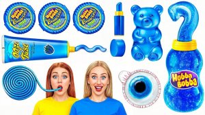 Челлендж с Синей Едой # Съедобная Битва от Bubba DO Challenge