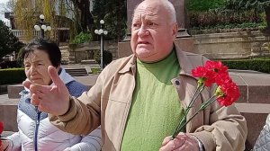 РКРП(б)-КПСС в Кисловодске, возложение цветов памятнику Ленина. 22.04.2026 г.