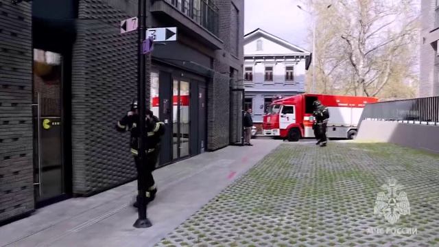 Масштабные тактические учения МЧС прошли в кампусе 