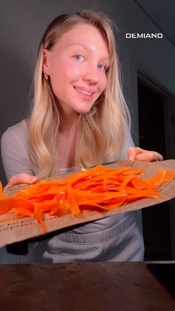 Морковные чипсы🥕