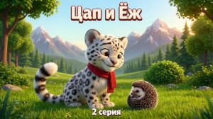 Цап и ёж — серия 2 | Спокойный мультик для малышей