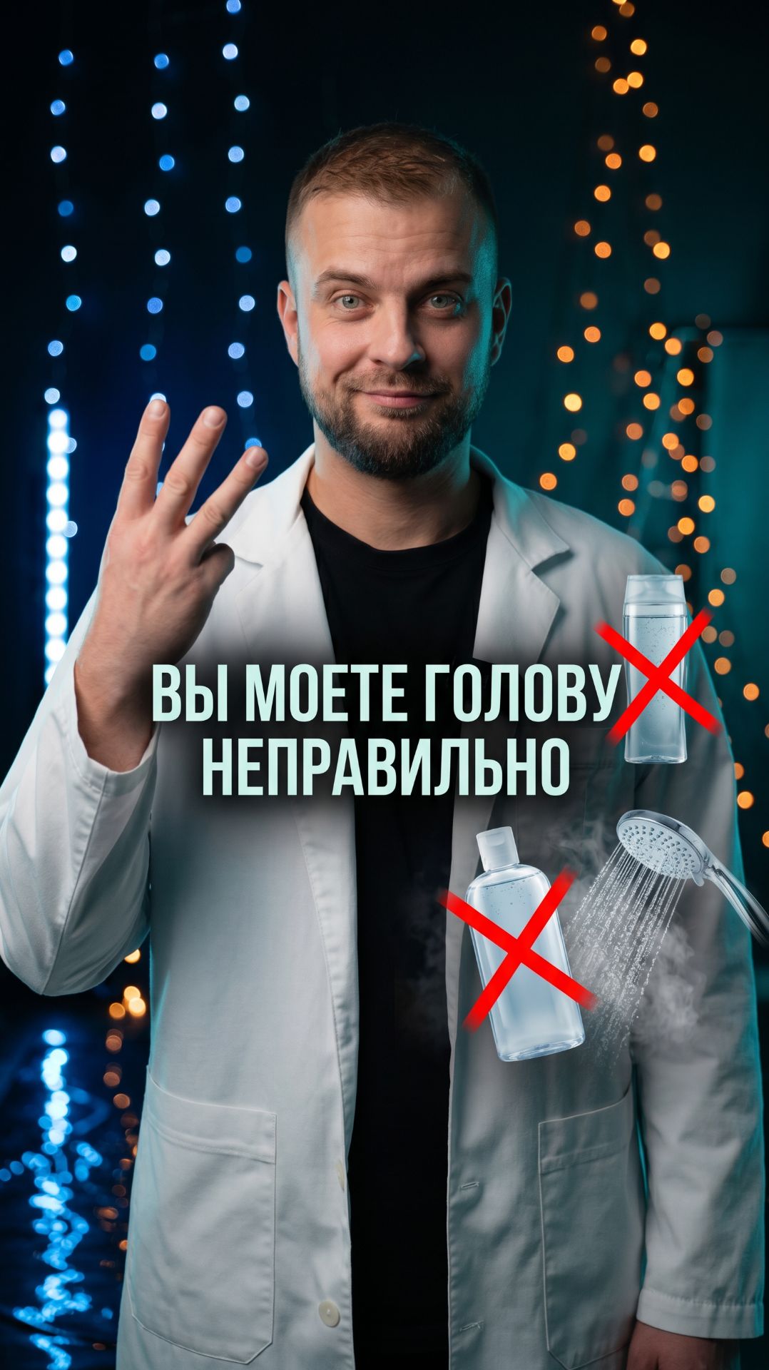 Вы моете голову неправильно — три мифа и главная причина выпадения