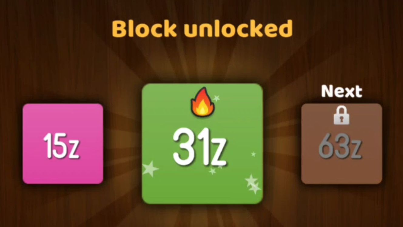 NumBlocks (7z → 15z → 31z)