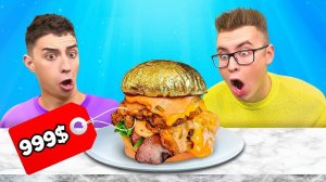 ПРОБУЕМ САМУЮ ДОРОГУЮ ЕДУ В МИРЕ ЧЕЛЛЕНДЖ ! Видео Влада Бумага а4 А 4 Bumaga