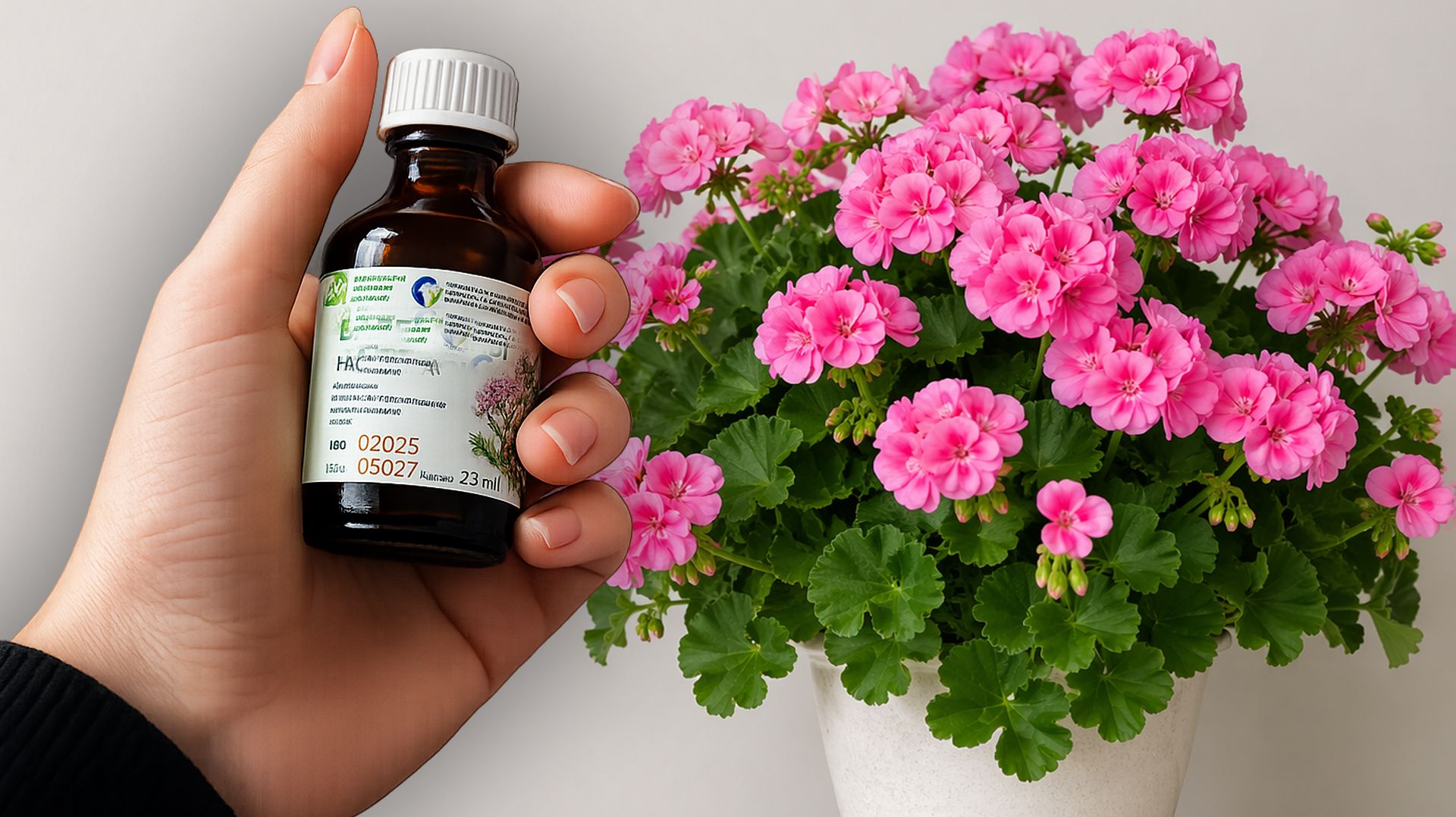 1 Капля под любой домашний цветок и он оживет, позеленеет и пышно зацветет! Подкормка для цветов