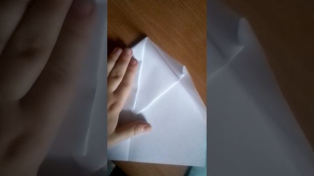 самолёт из бумаги