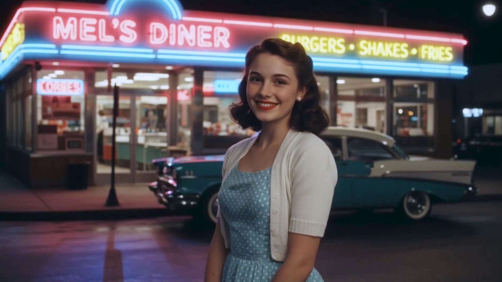 Однажды летним вечером у Мел