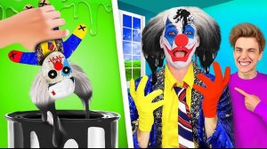 КУКЛА ВУДУ КЛОУНА А4 ! Видео Влада Бумага а4 А 4 Bumaga