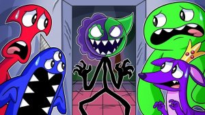 САД БАН БАНА, НО ВСЕ СТИКМЕНЫ!   Garten of Ban Ban 4 - Анимации на русском