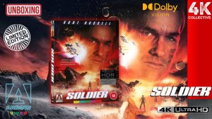 Распаковка фильма "Солдат" в формате 4K UltraHD Blu-ray от Arrow Video Limited Edition