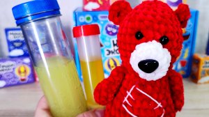 Шок Фонарь из Пробирки Медведь Костя. Эксперимент. Опыт. Медведь. Костя