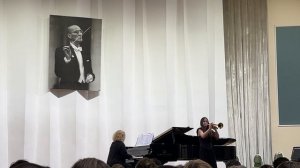 «Лебедь» К.Сен-Санс . Северенкова Милослава, труба