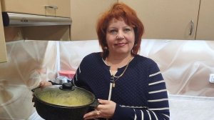 Жареная картошка и салат мимоза