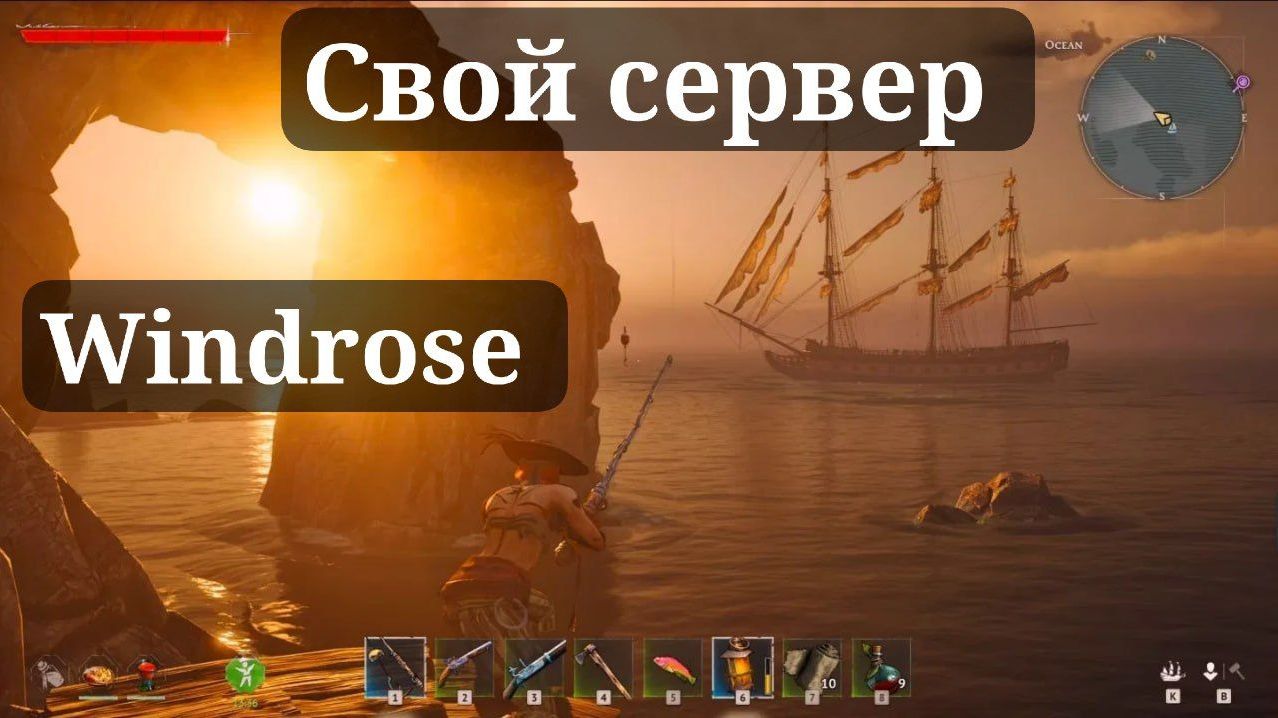 СВОЙ СЕРВЕР В WINDROSE #4 #windrose #pirates #fyr #game #games #streamer #stream #dogs #sea