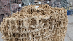 Природный камень Валун Меотис, ракушечник.