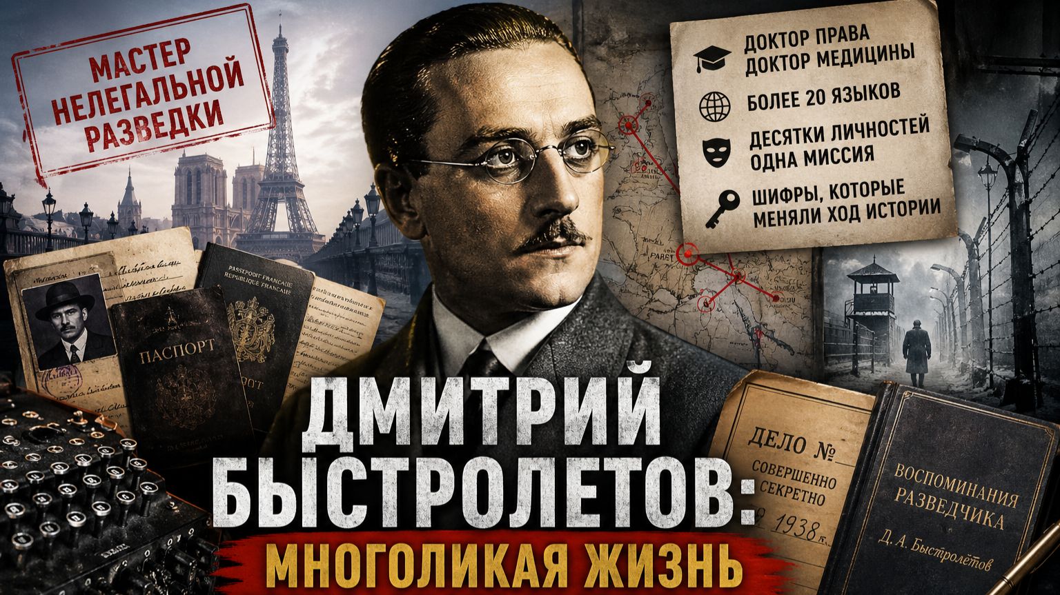 Дмитрий Быстролетов: многоликая жизнь легендарного разведчика