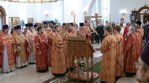 23.04.2026 г. В четверг 2-й седмицы по Пасхе, еп. Егорьевский Мефодий совершил Божественную литургию