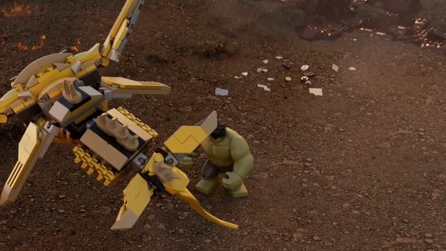 Халк вступает в Финальную битву с Таносом! LEGO Marvel