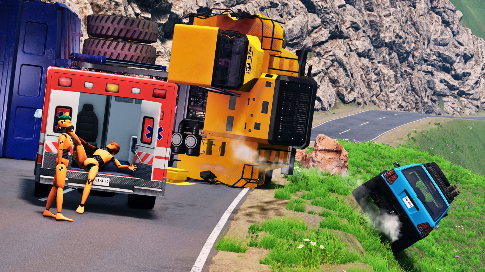 МУЛЬТИКИ ПРО МАШИНКИ | ГОРНАЯ ДОРОГА - Сборник № 224 🚔 Мир машинок 🚔