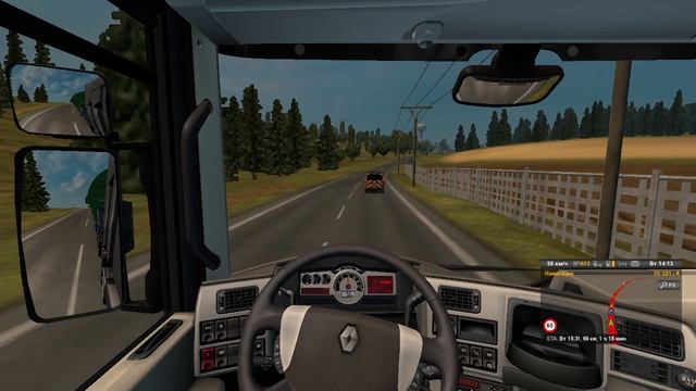 37) ETS 2 Промышленный теплообменник (12,0х5,4х4,6м 60т) 144 км Luxembourg (L) - Liège (B)