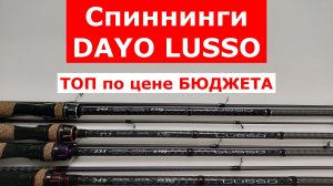 Спиннинги  DAYO LUSSO. Высокое качество по низкой цене!