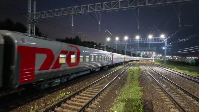 ЧС7-285 с поездом №71 