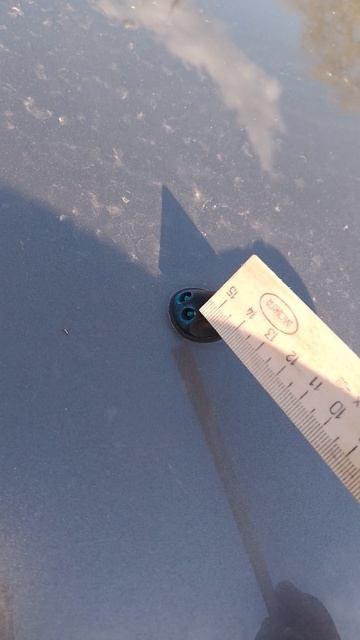 Сопла синие после зимней омывайки -30