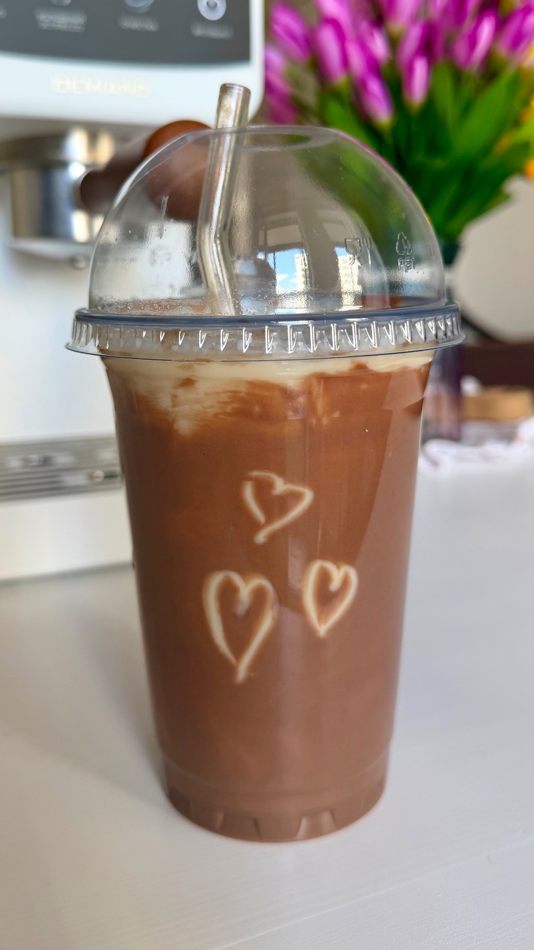 Шоколадный айс латте 🍫✨