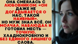Она Смеялась С Любовником: «Он Наивный, Даже Не Догадывается» — Но Ошиблась Сильно
