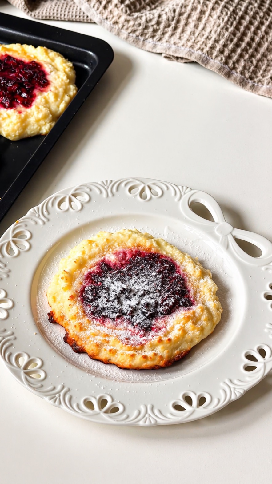 Творожные ватрушки🍒