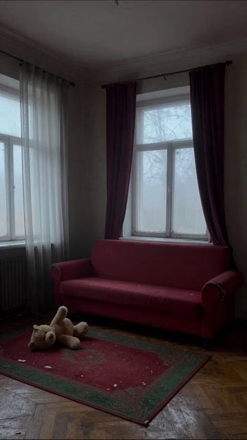 Заброшенная комната: воспоминания о детстве #заброшенное #ностальгия #интерьер #соседние