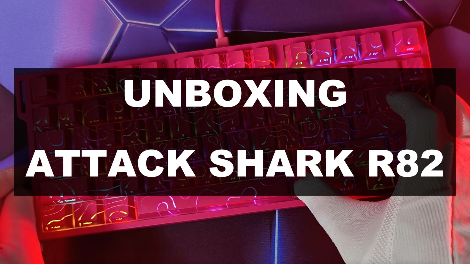 ATTACK SHARK R82 HE — UNBOXING | ASMR | РАСПАКОВКА смотреть онлайн