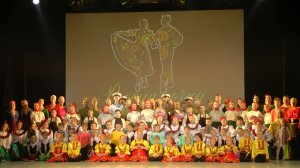 Отчётный концерт Образцового коллектива хореографического ансамбля Россияночка