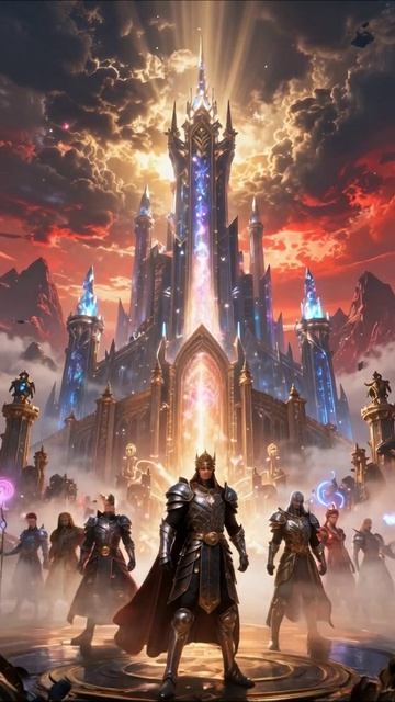 Эпическая битва за королевство #фантазия #игры