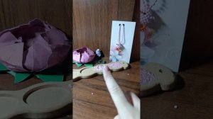 кольцо из бисера с вставками