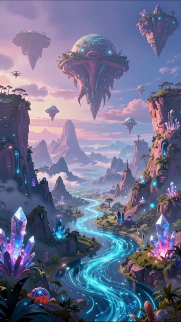 Путешествие по волшебной долине #фантазия #приключения