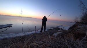 Рыбалка на Донки-Крокодилы. Открываю Сезон.  Рыбалка на Реке после Ледохода.