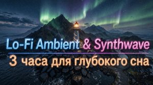 3 Часа Космического Спокойствия — Lo-Fi Ambient & Synthwave музыка для Глубокого Сна