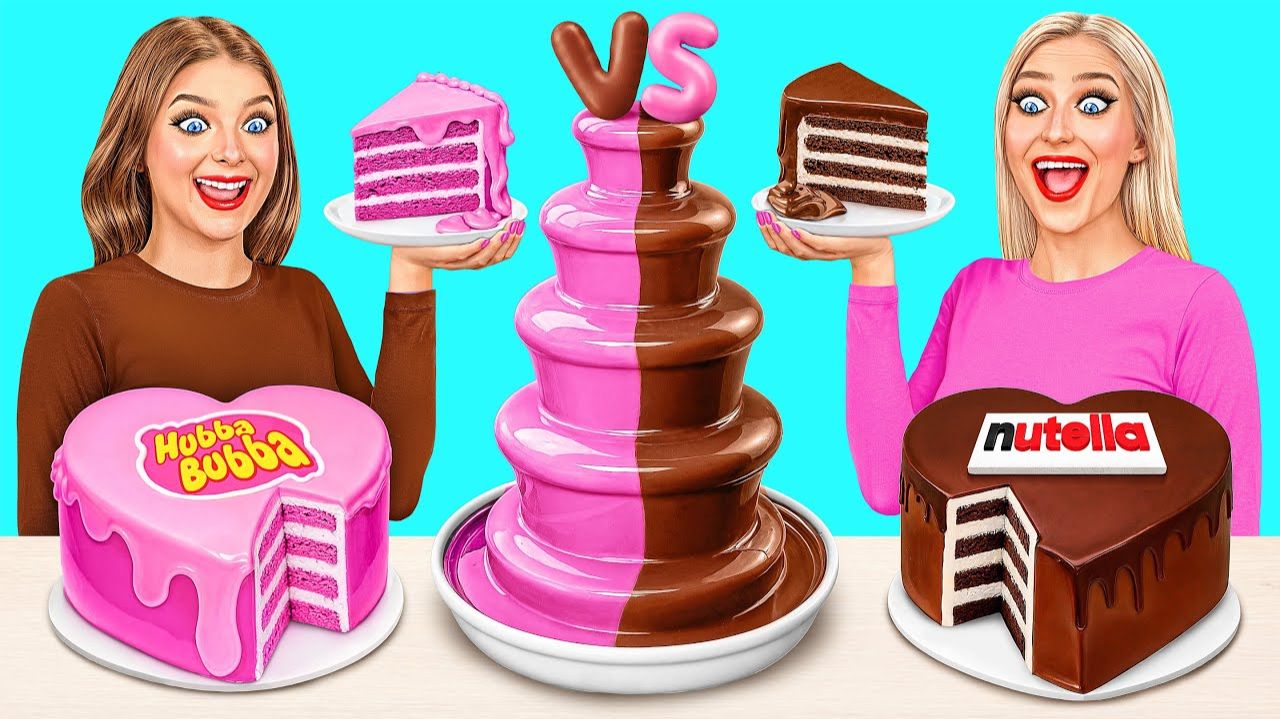 Шоколадный Фонтан Челлендж # Смешные Челленджи c Bubba DO Challenge