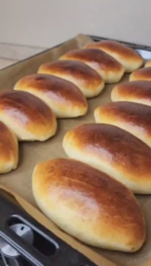 Пуховые пирожки с яблоками 😍