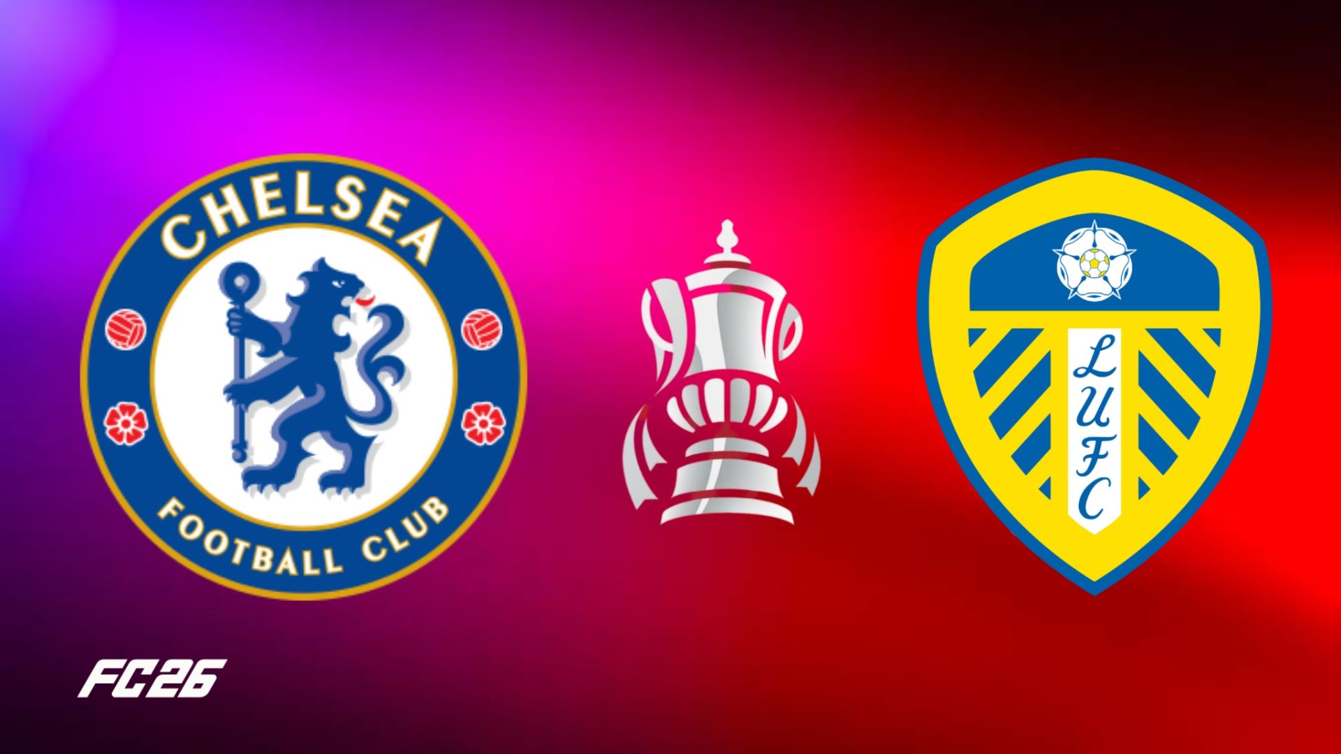 Челси - Лидс Кубок Англии 1/2 Полуфинал 25/26 FC26