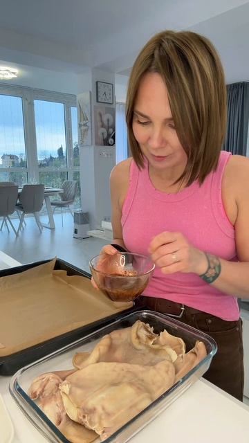 Запечённые свиные уши🔥