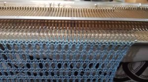 Вязальная машина Ладога-1. 8. Простой ажур.