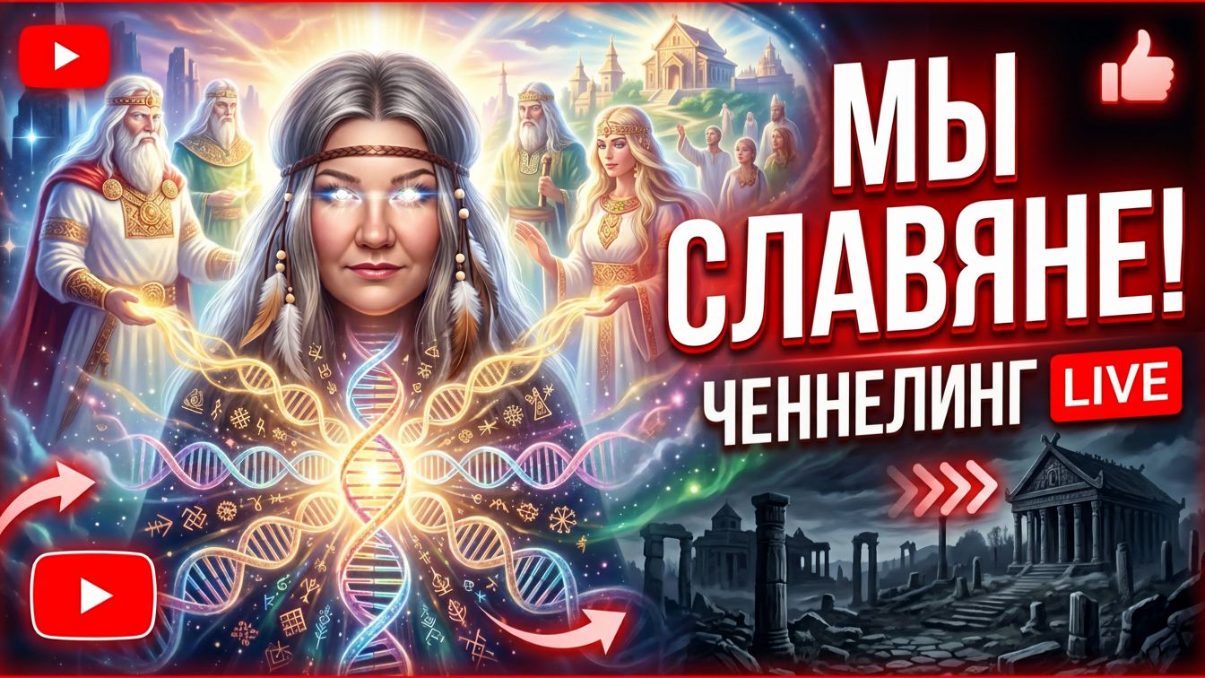 «Мы славяне!» - потоковый ченнелинг в прямом эфире
