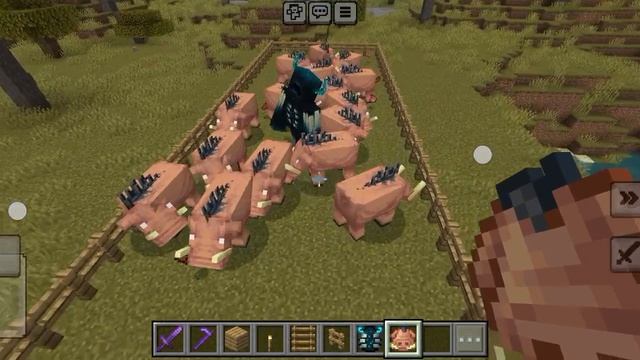 Хранитель против кучи хоглинов.